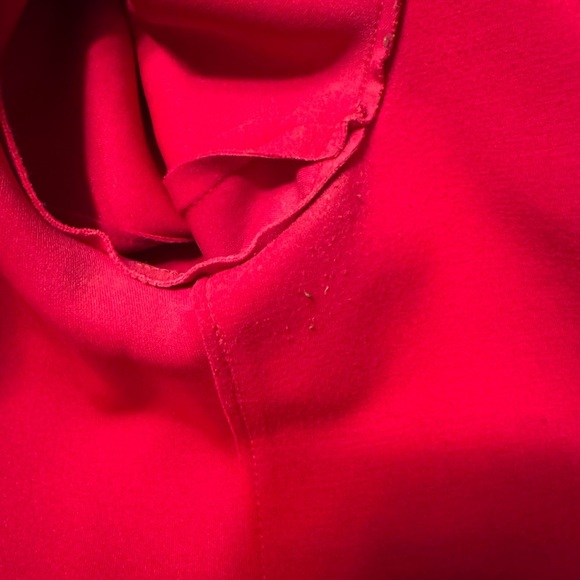 Carolina Belle open front Deep Pink Jacket Blazer EUC Size Small - Picture 8 of 9